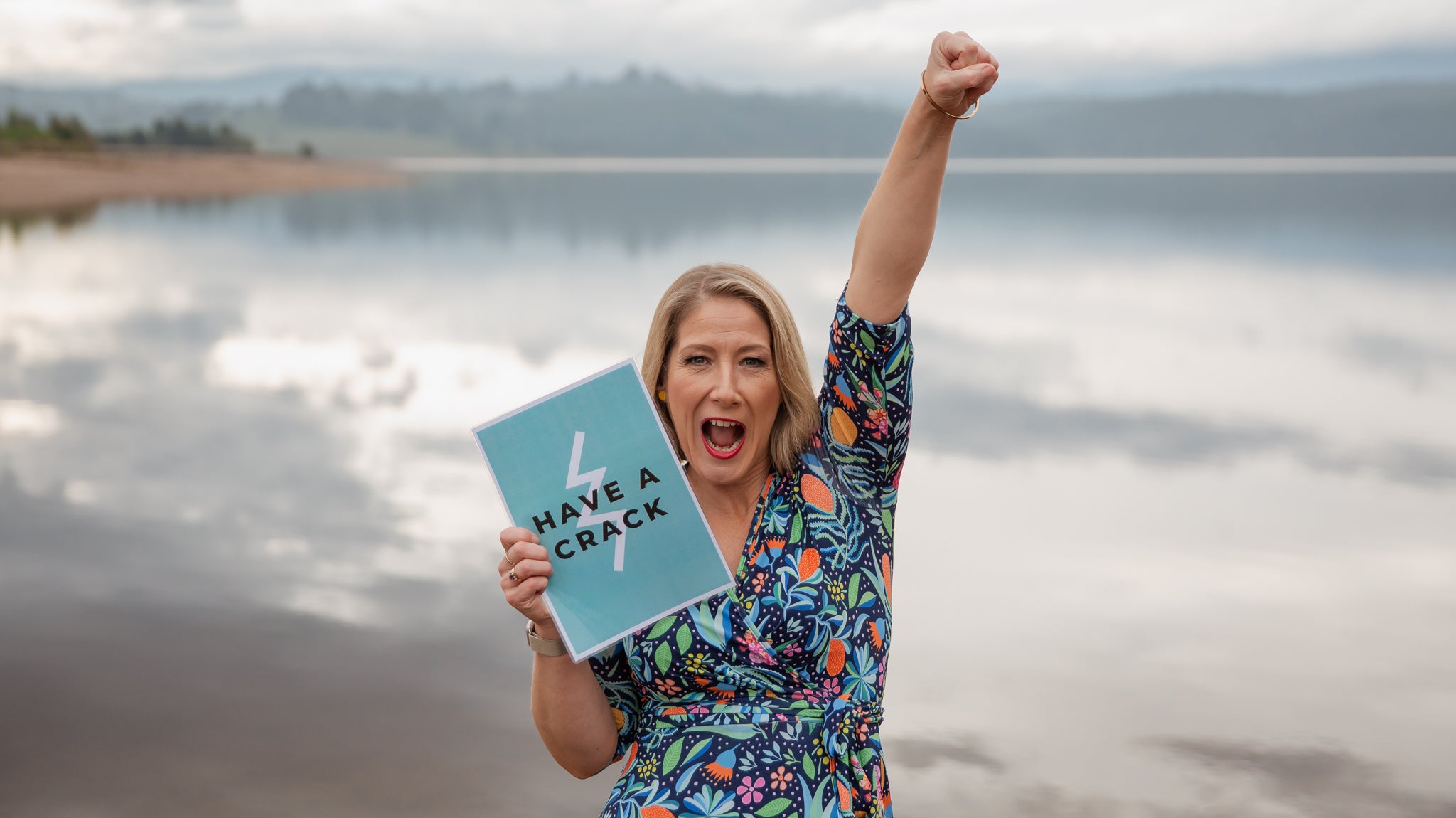Leah Mether- superstar author, communication specialist and wrap dress lover