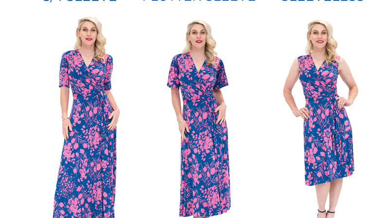 Customization: design your perfect wrap dress