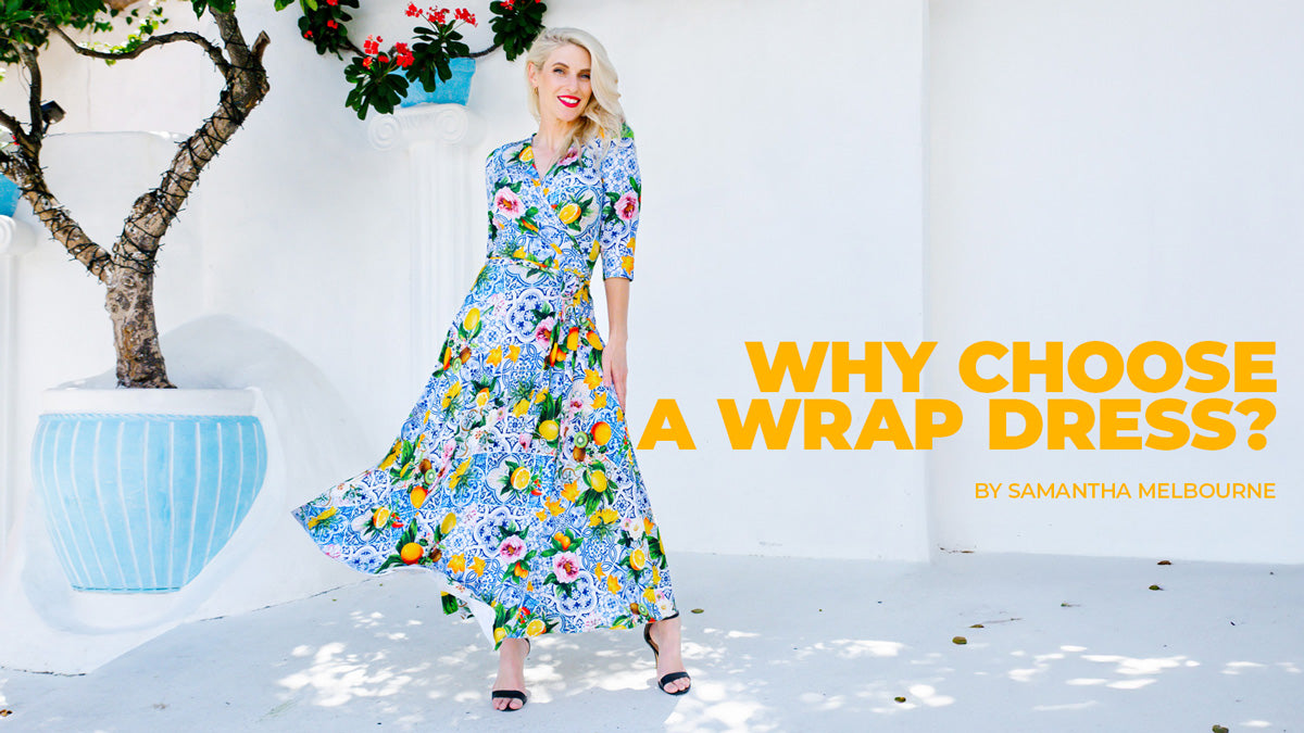 Plus Samantha Wrap Heat Stone Dress