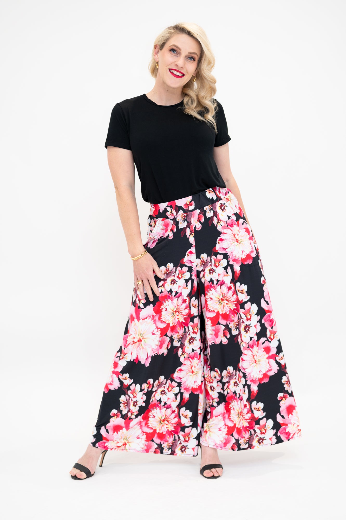 Palazzo pants front regular length