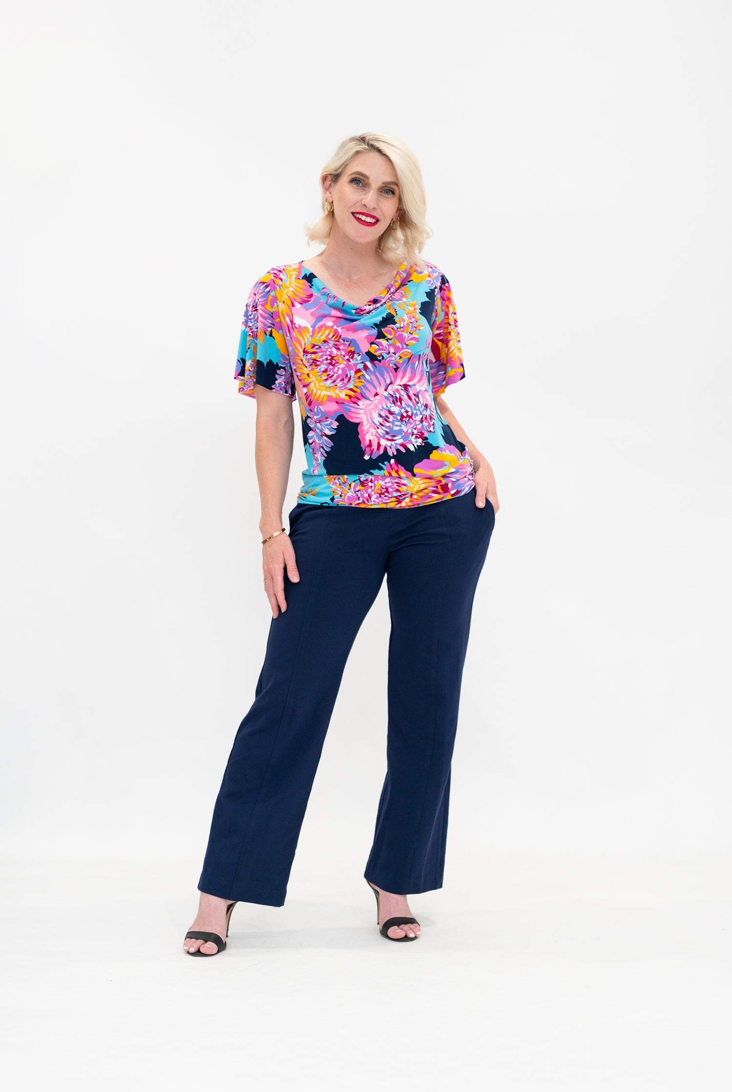 Esme - Pippa Cowl Neck Top - Pre-Order - BY SAMANTHA MELBOURNE