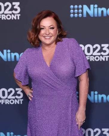 Shelly Horton in by Samantha Wrap dress 