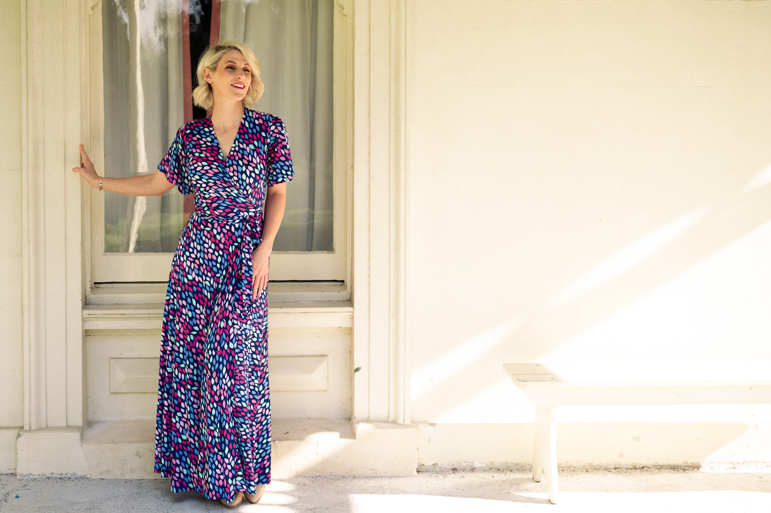 How to tie (how to wrap) the By Samantha Melbourne Wrap Dress