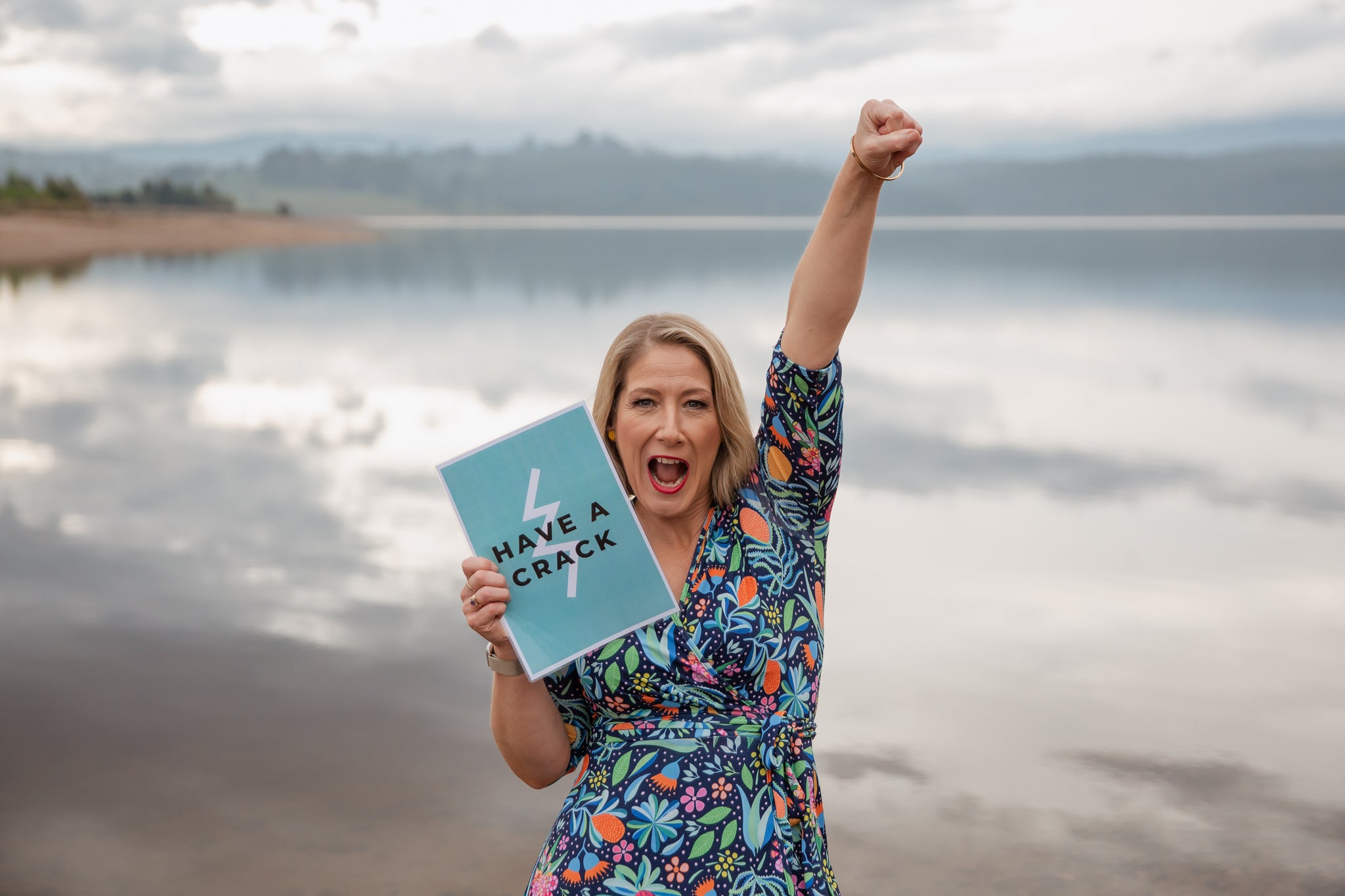 Leah Mether- superstar author, communication specialist and wrap dress lover