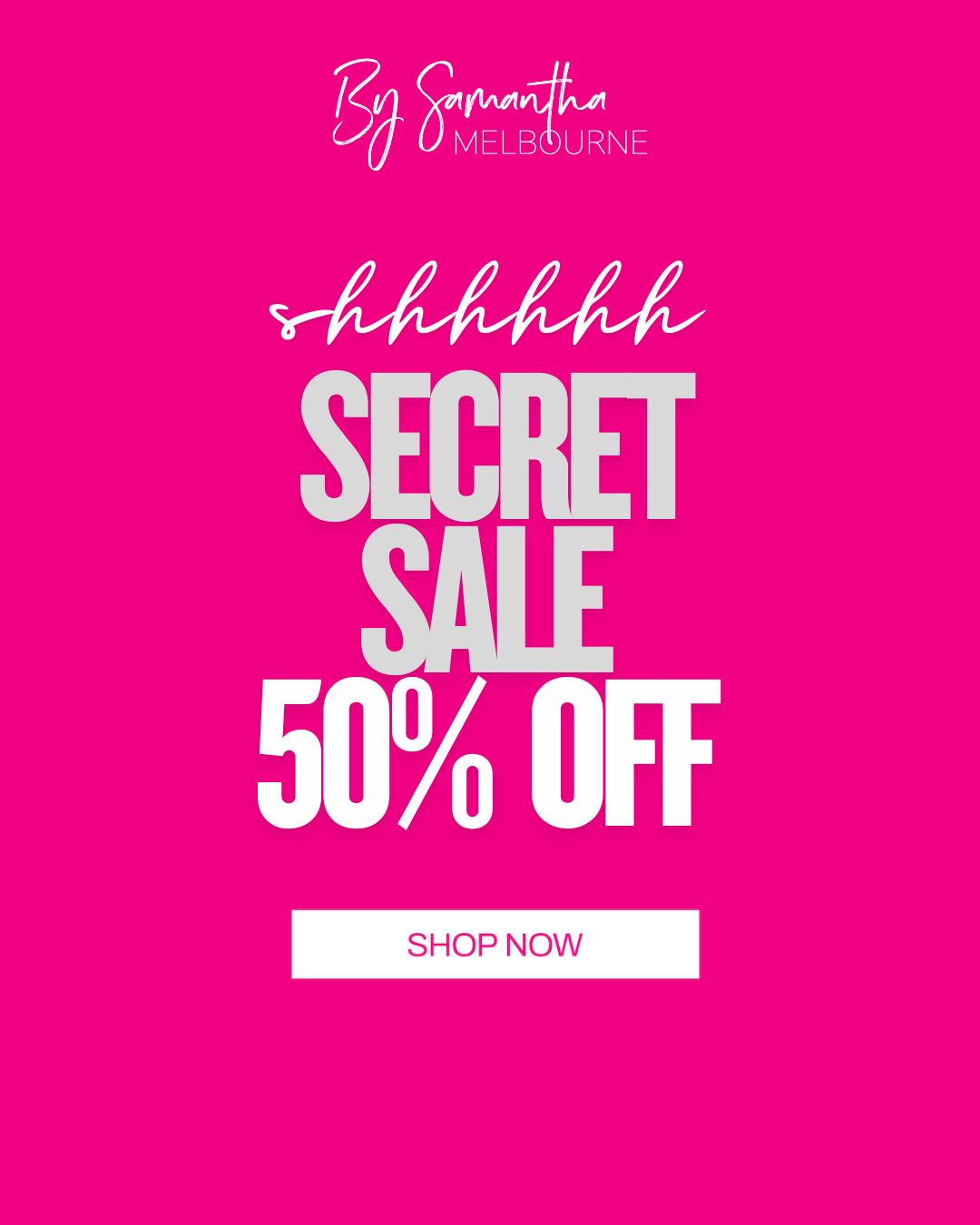 Secret sale