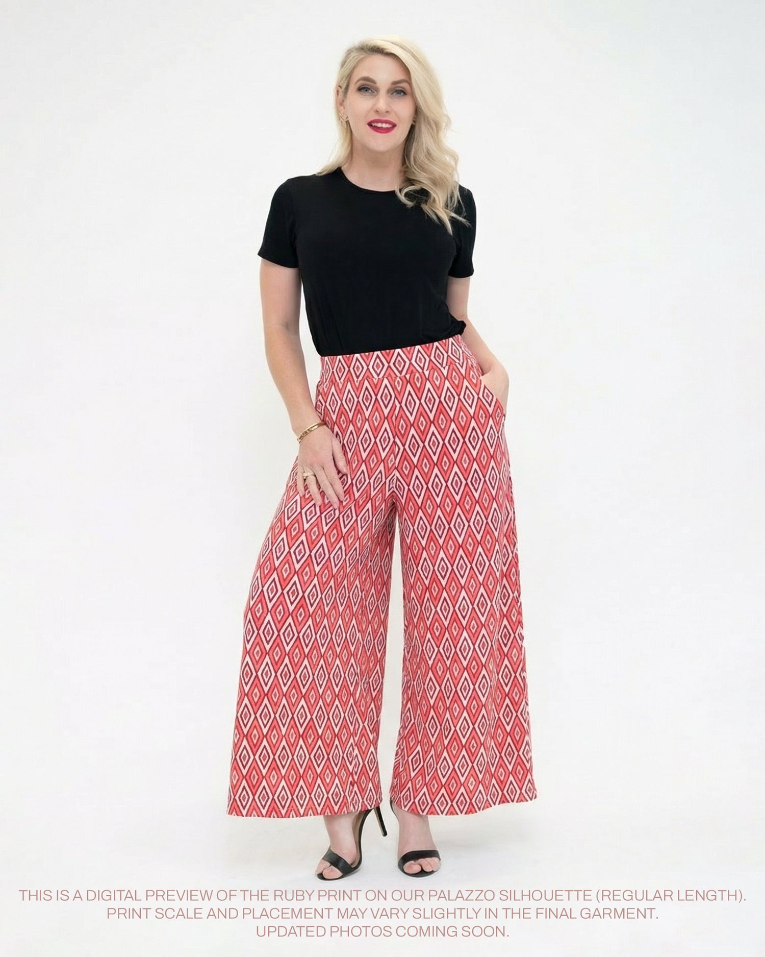 Ruby - Palazzo Pants - Pre-Order - BY SAMANTHA MELBOURNE 