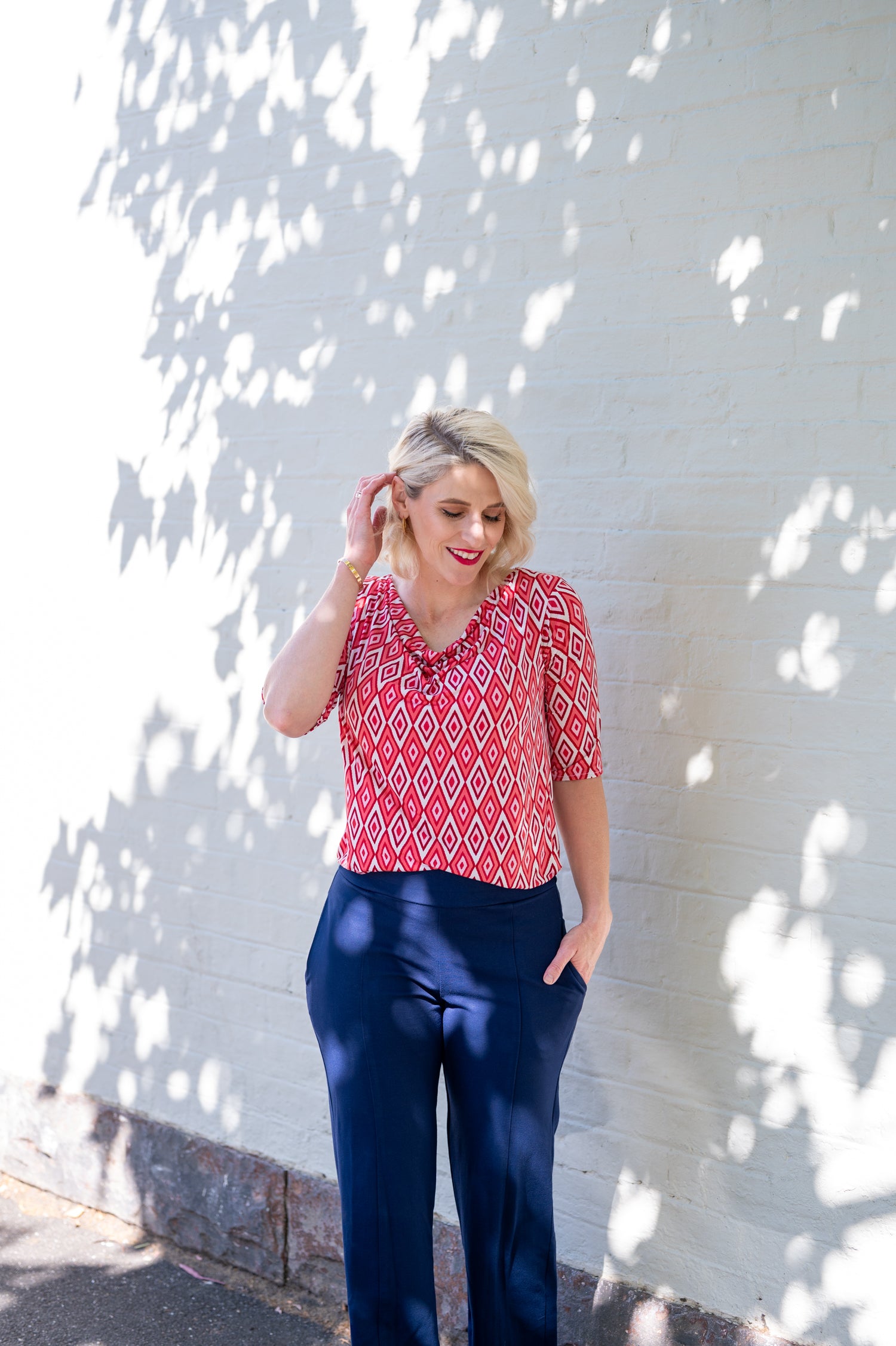 Ruby - Pippa Cowl Neck Top - Pre-Order - BY SAMANTHA MELBOURNE 