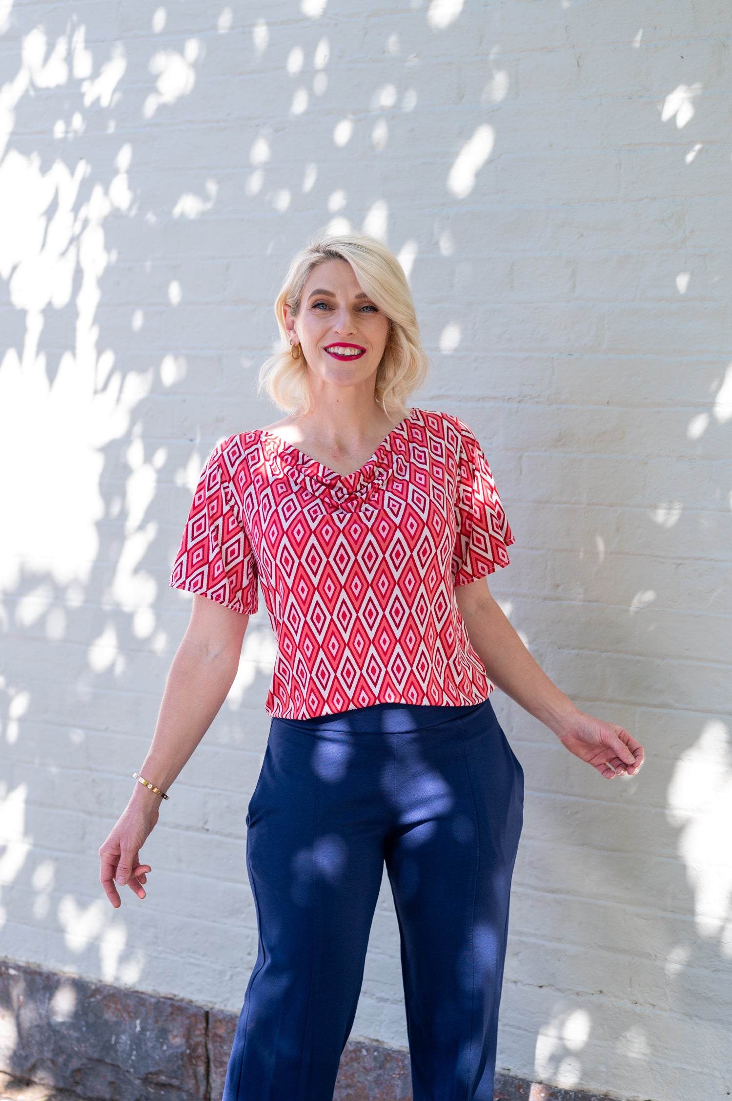 Ruby - Pippa Cowl Neck Top - Pre-Order - BY SAMANTHA MELBOURNE 