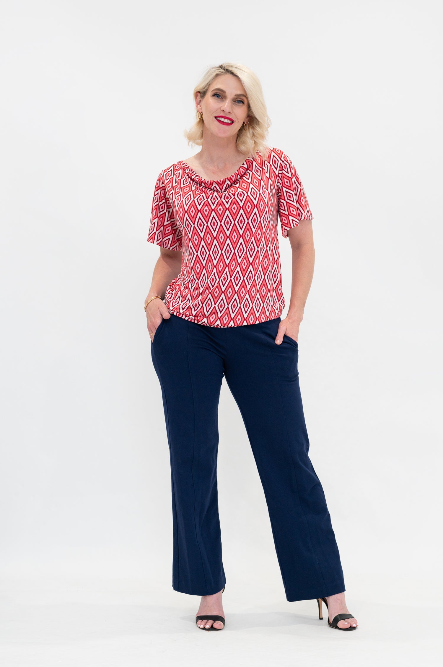 Ruby - Pippa Cowl Neck Top - Pre-Order - BY SAMANTHA MELBOURNE 