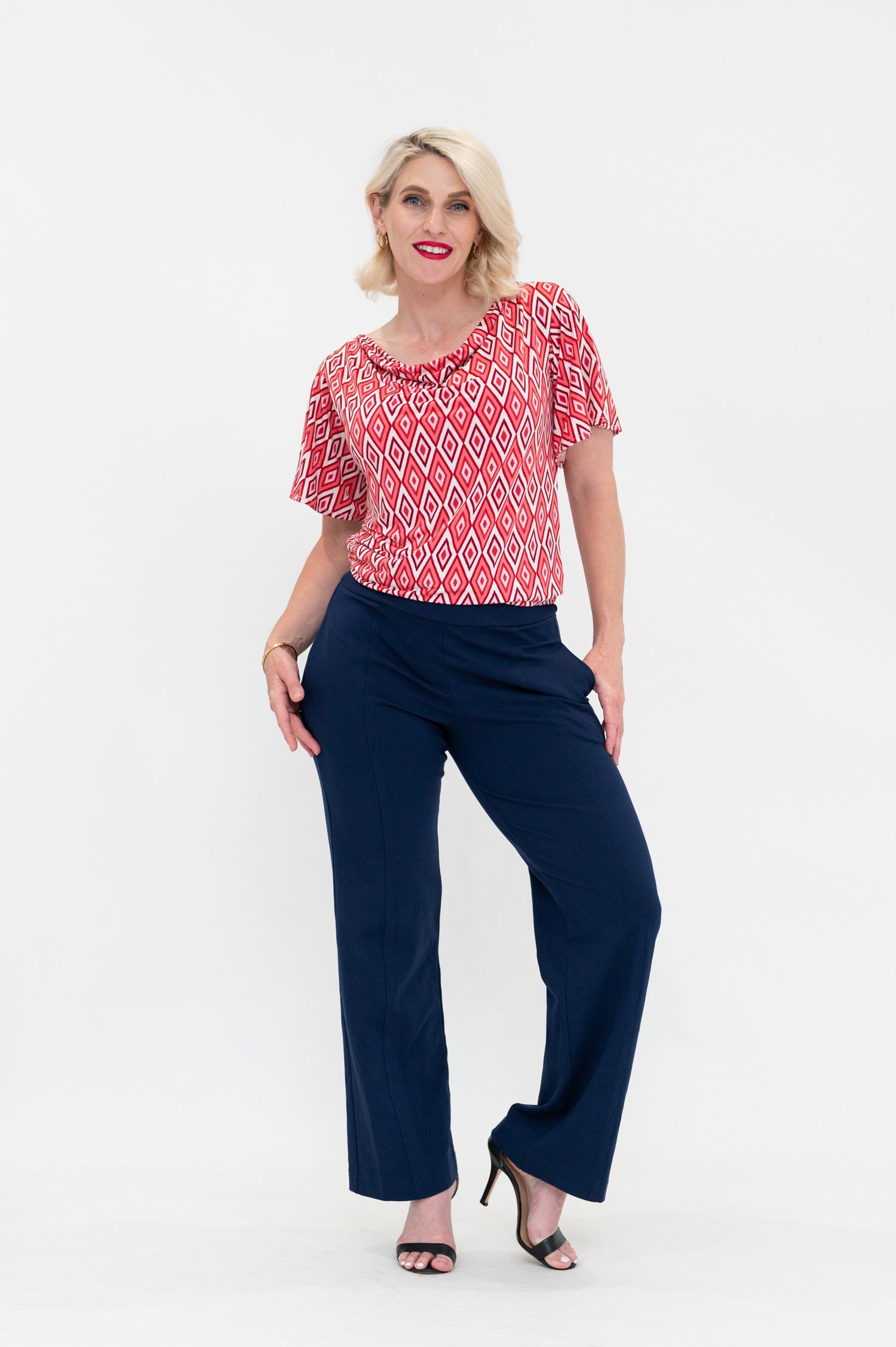 Ruby - Pippa Cowl Neck Top - Pre-Order - BY SAMANTHA MELBOURNE 