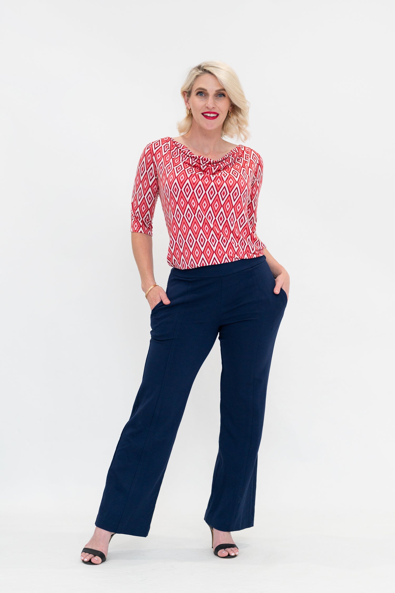 Ruby - Pippa Cowl Neck Top - Pre-Order - BY SAMANTHA MELBOURNE 