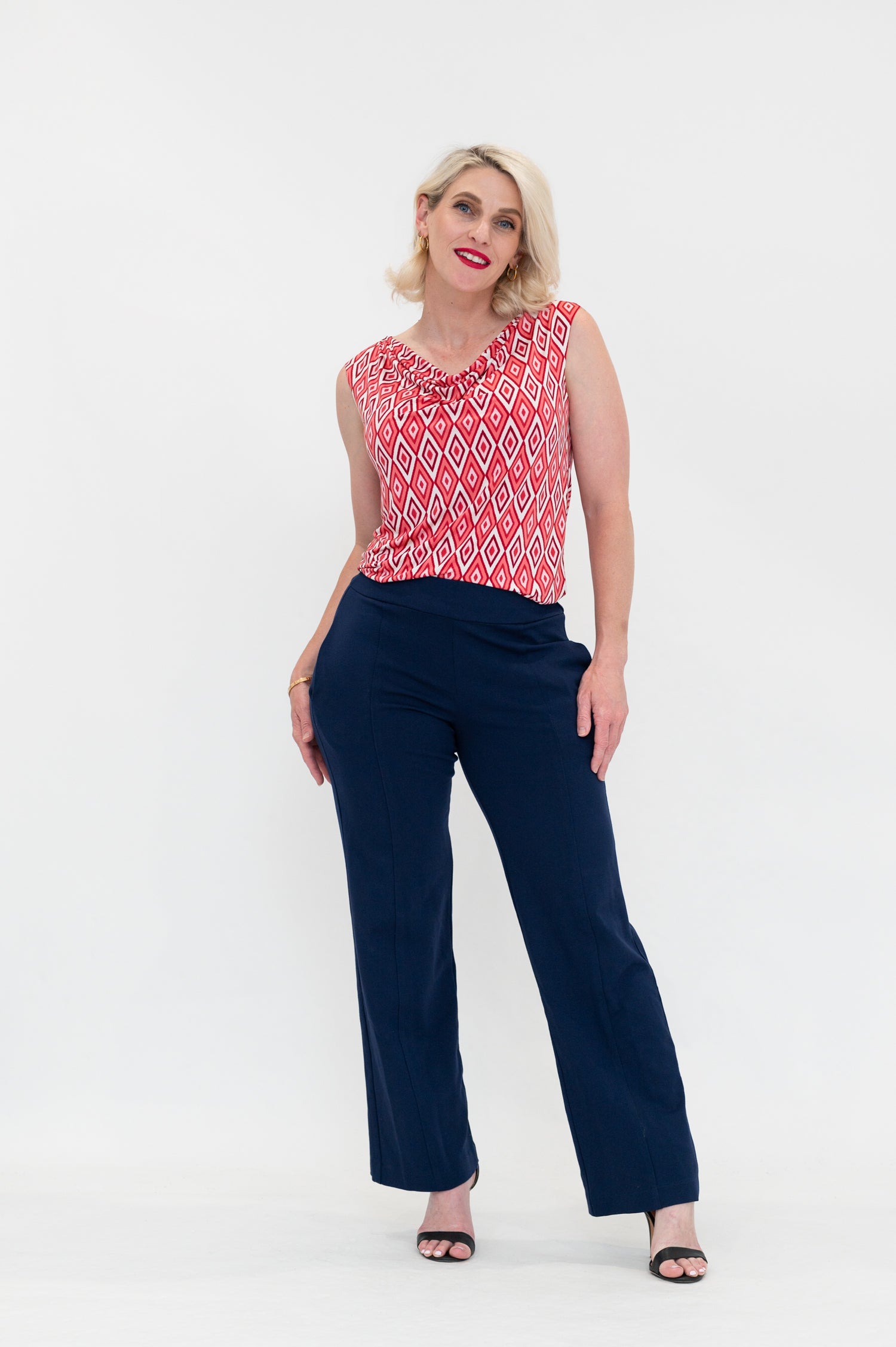 Ruby - Pippa Cowl Neck Top - Pre-Order - BY SAMANTHA MELBOURNE 