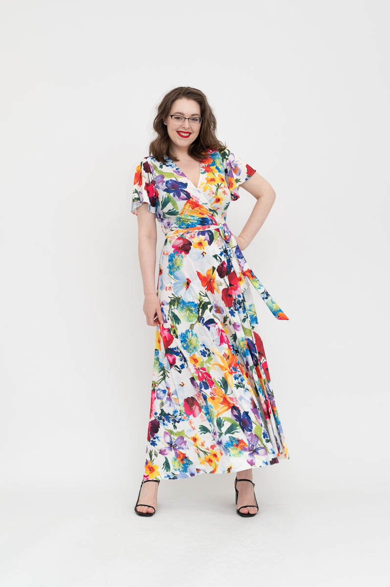 Summer Wrap Dress Last Sizes BY SAMANTHA MELBOURNE